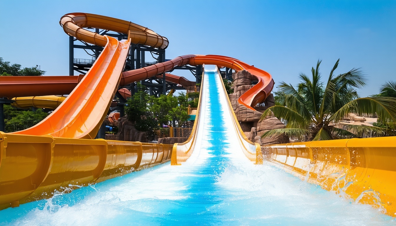 Thrilling Water Slides at Aquaventure World Dubai